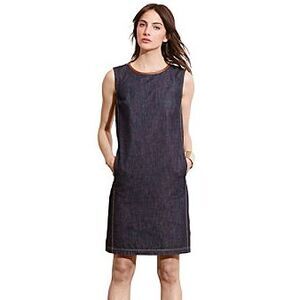 Lauren Ralph Lauren Petites' Leather-Trim Sheath Dress